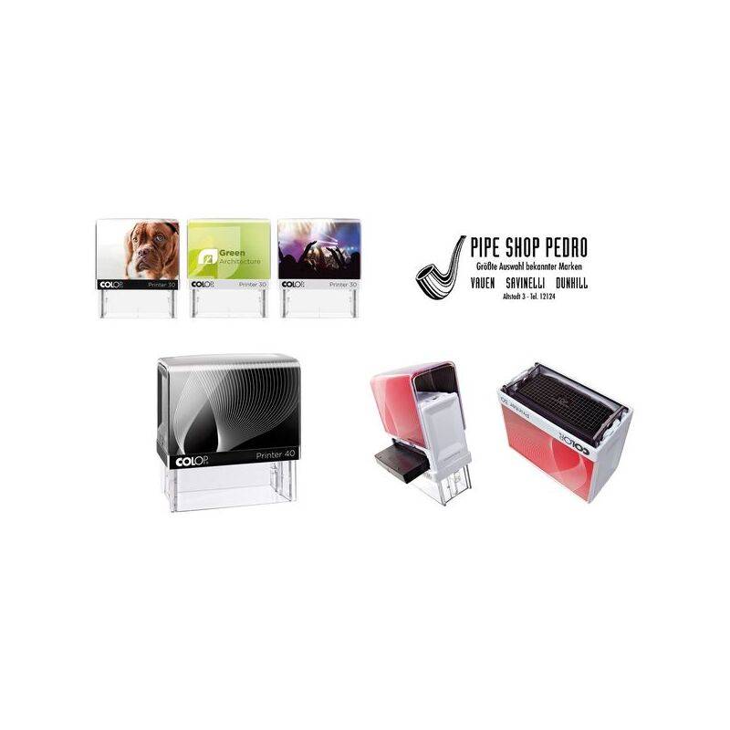COLOP Textstempel Printer 40, 6-zeilig, mit Gutschein