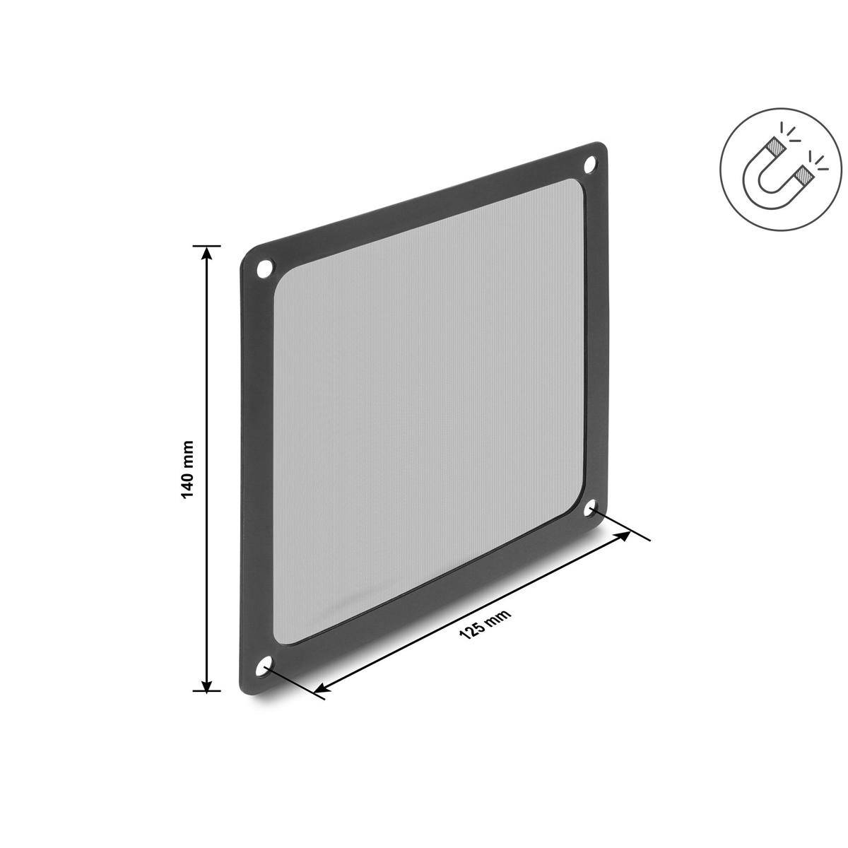 Magnetisches Lüftergitter mit Staubfilter...-0