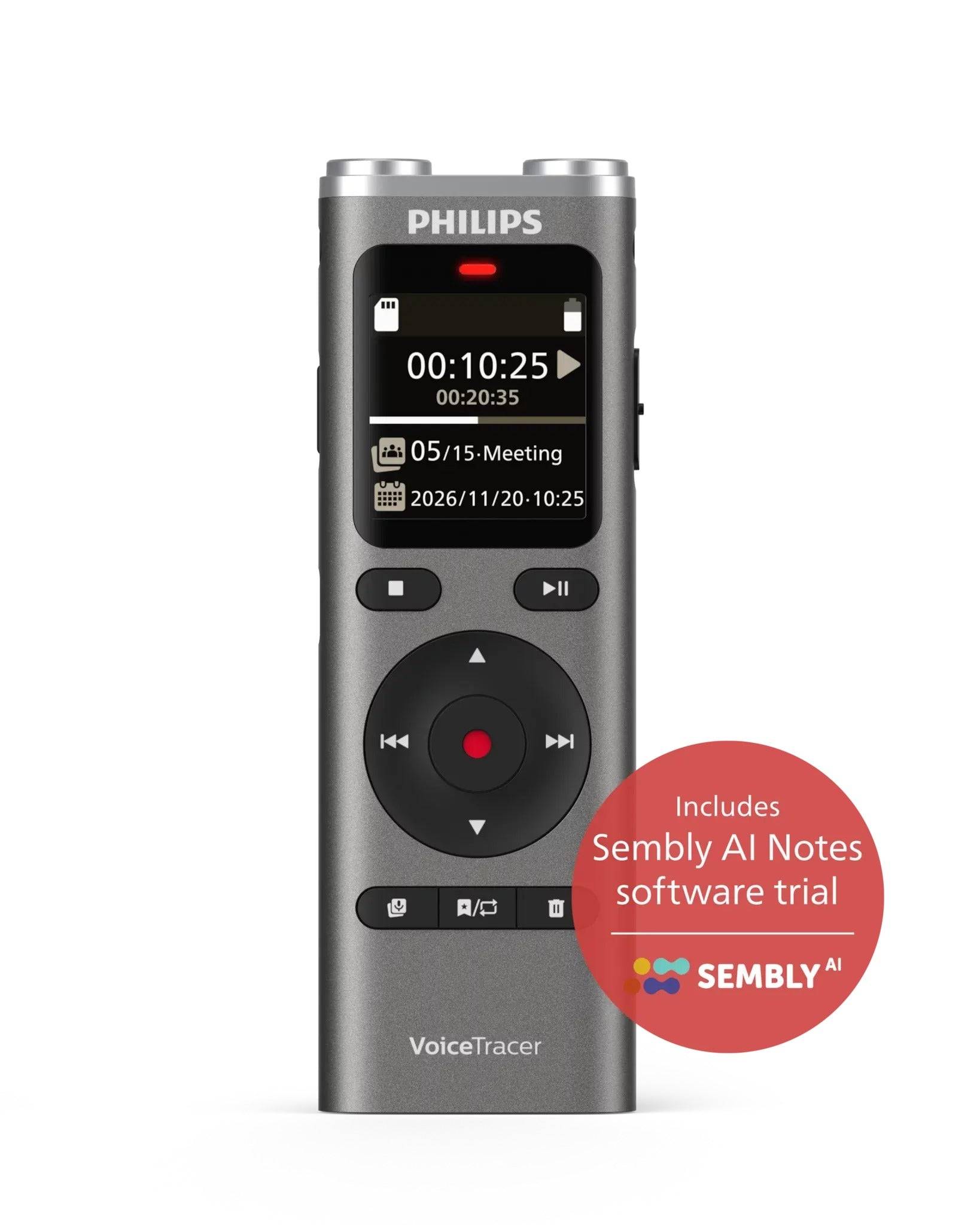 PHILIPS - DVT2075 Voice Tracer-3