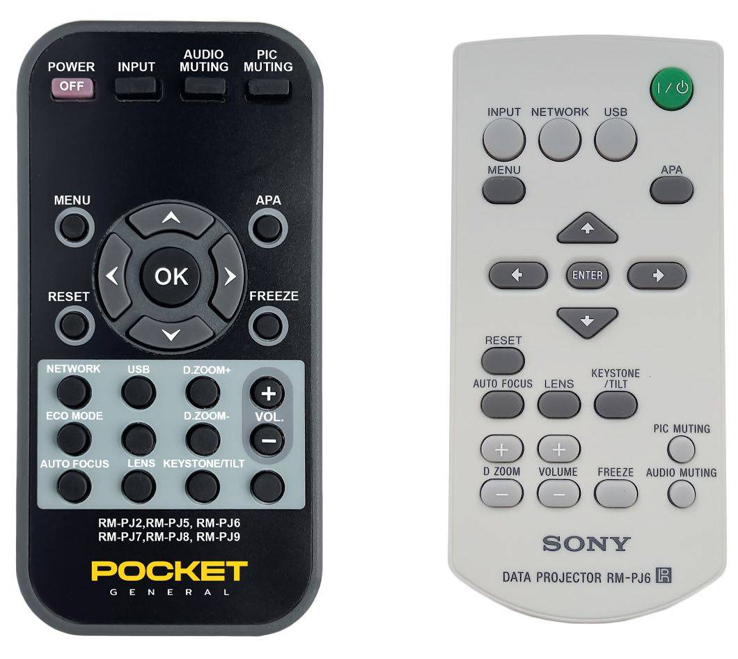 Sony Remote Commander RM-PJ8-4
