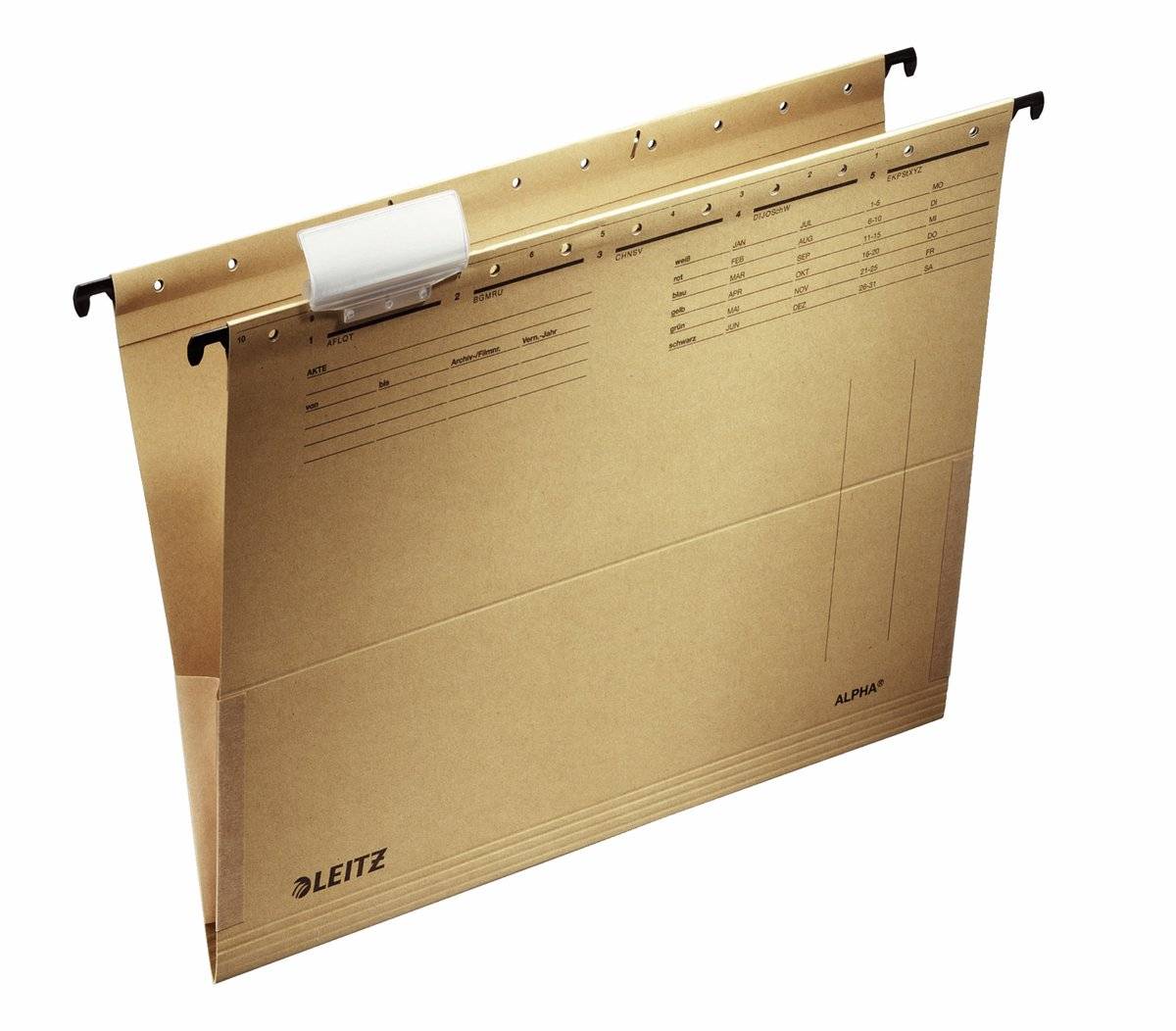Leitz Hängetasche ALPHA 19160000 A4 250g Karton br 25 St./Pack.-0