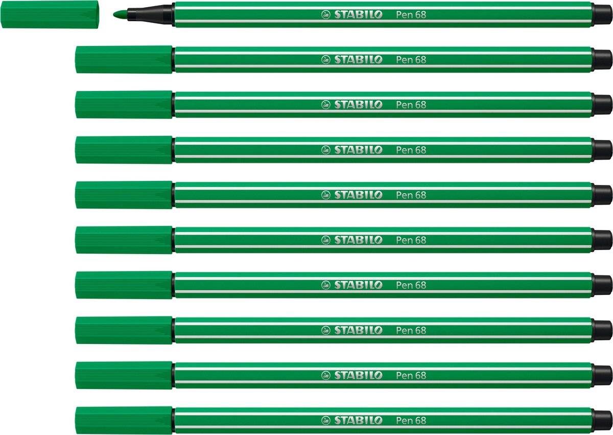 STABILO Filzstifte Pen 68 Grün 68/36