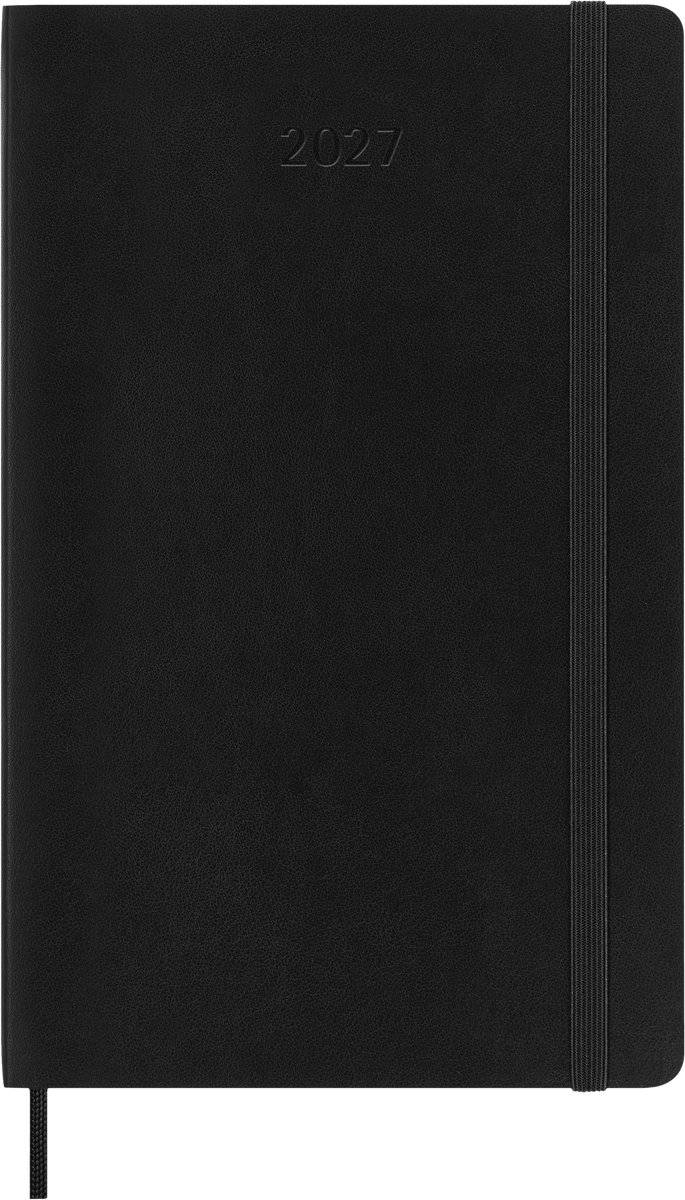 MOLESKINE Buchkalender 2027, Wochen, L/A5,Softcover, schwarz