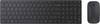 Microsoft Designer Bluetooth Desktop Bluetooth® Tastatur, Maus-Set Französisch, AZERTY Schwarz