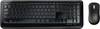 Microsoft Destktop 850 Funk Tastatur, Maus-Set Französisch, AZERTY Schwarz