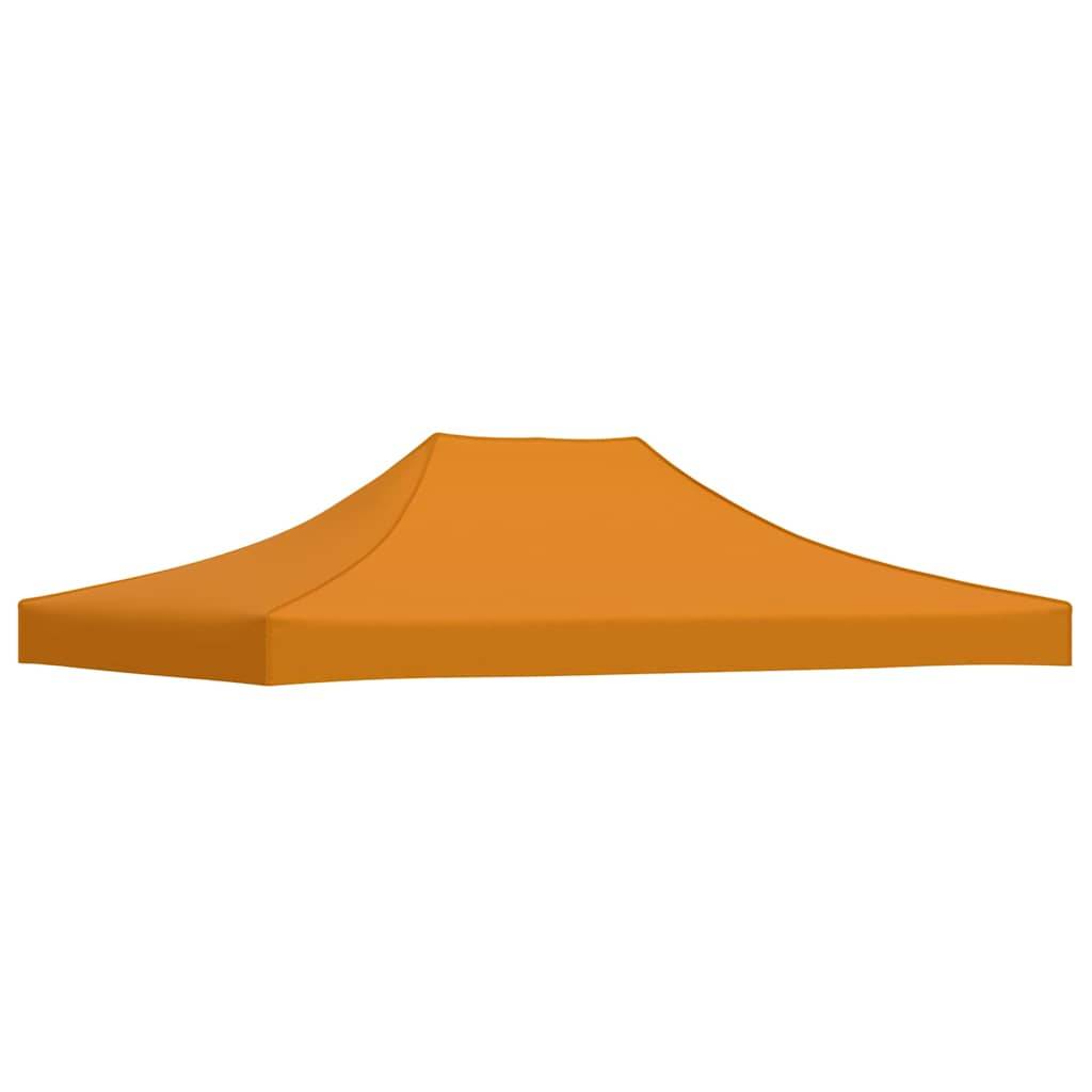 Partyzelt-Dach 4x3 m Orange 270 g/m²-1
