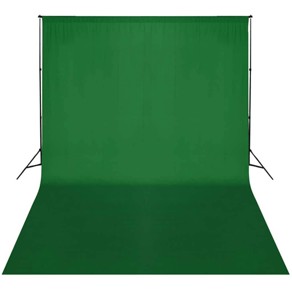 Fotohintergrund-System 300 x 300 cm Grün-2