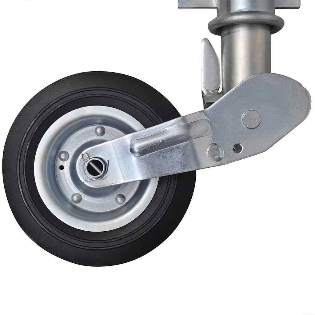 60 mm Schwerlast Stützrad, klappbar-1