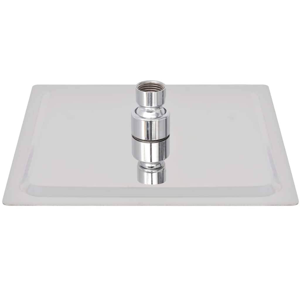 Regenduschkopf Edelstahl 20x20 cm Quadratisch-2