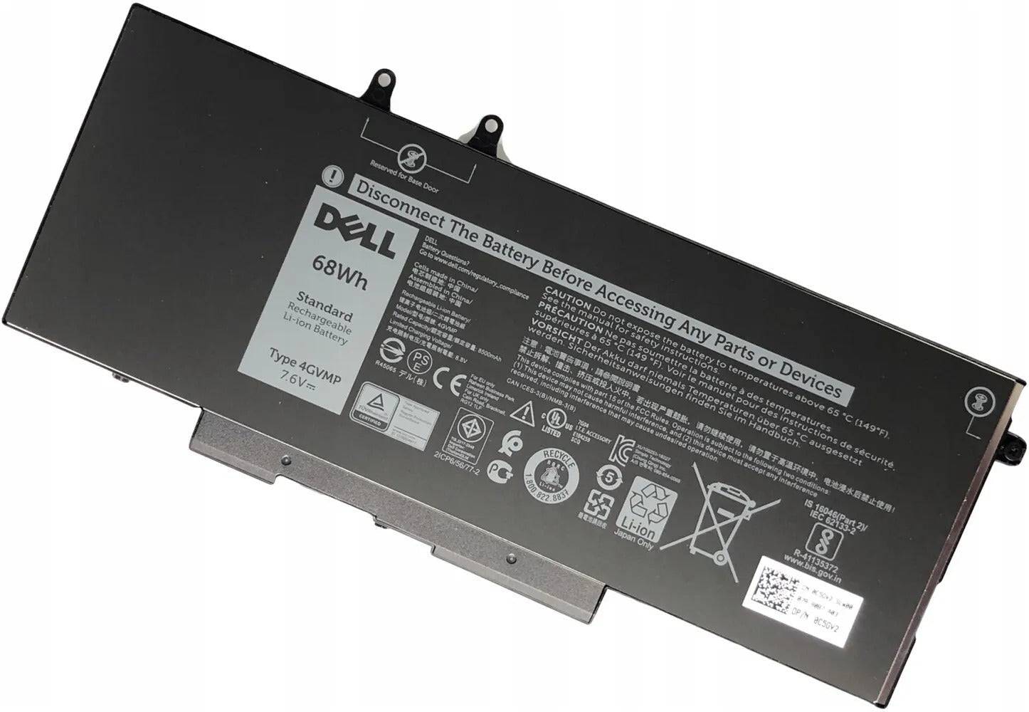 Dell BTRY PRI 68WHR 4C LITH SMP