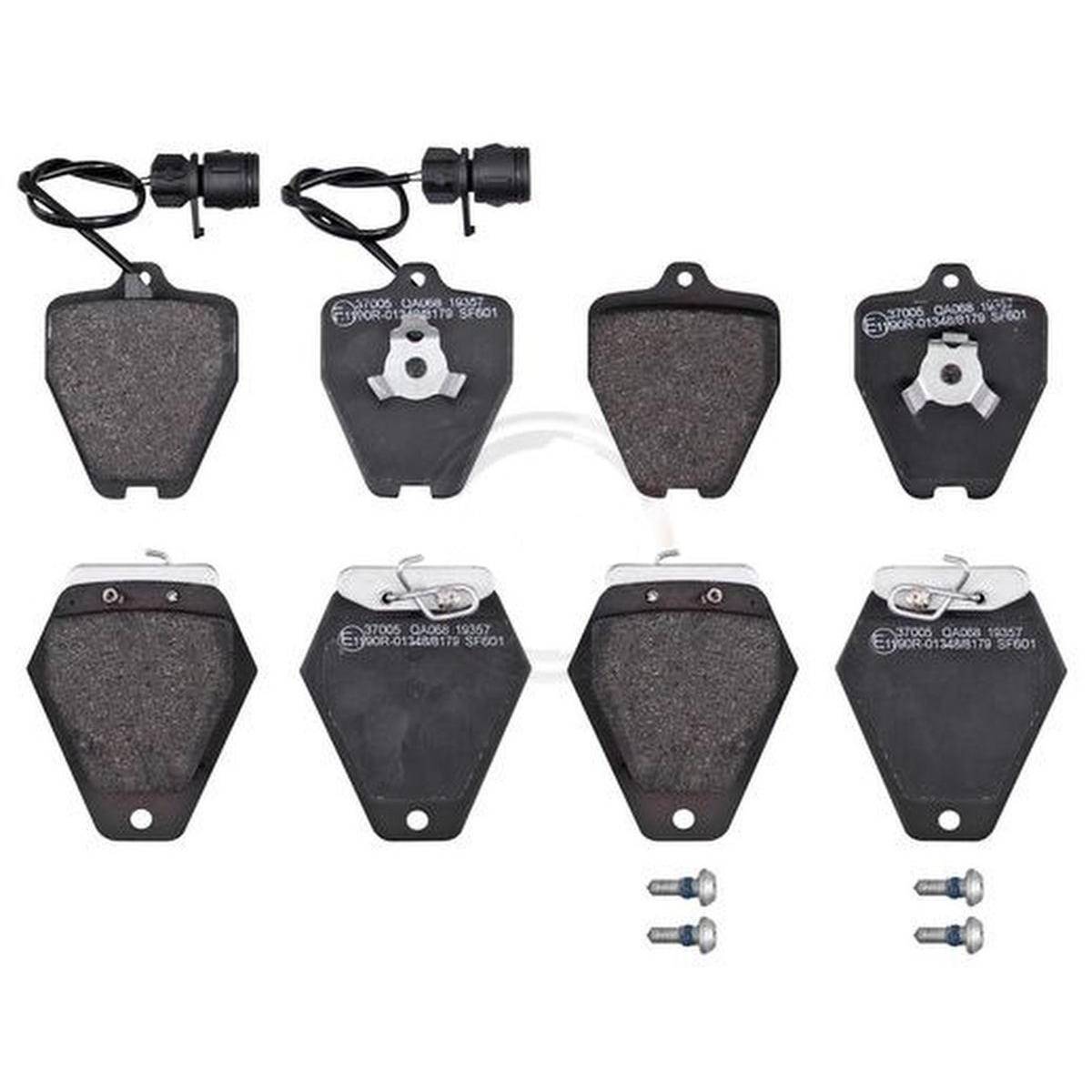 A.B.S. Bremsbelagsatz mit Verschleißsensor, 17,3 mm, für AUDI A8-0