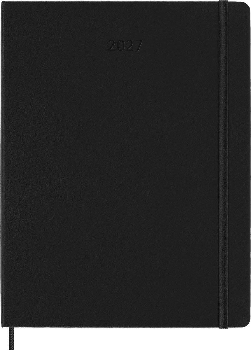 MOLESKINE Buchkalender Pro 2027, XL, Hardcover, schwarz