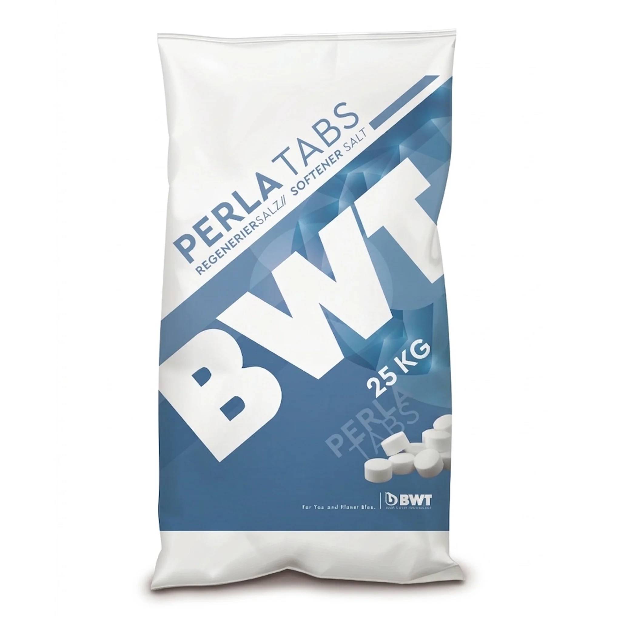 BWT Perla-Tabs, Tablettensalz, für Weichwasseranlagen, Sack mit 25kg-0
