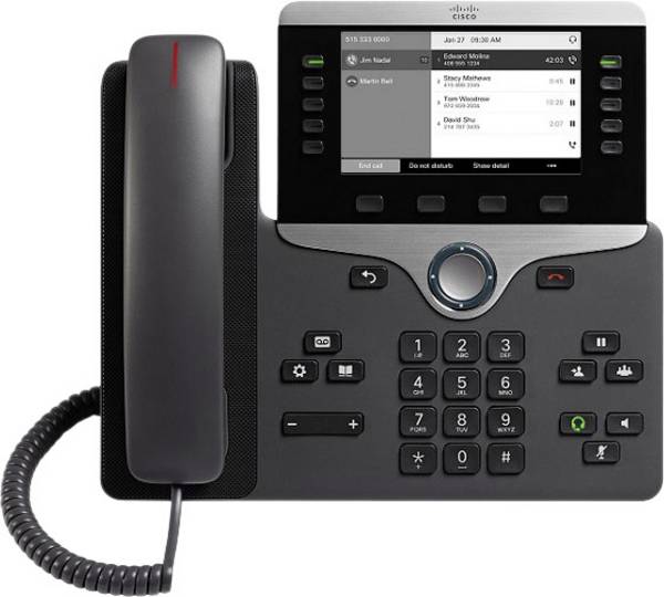 Cisco IP Phone 8811 - VoIP-Telefon - SIP, RTCP, RTP, SRTP, SDP