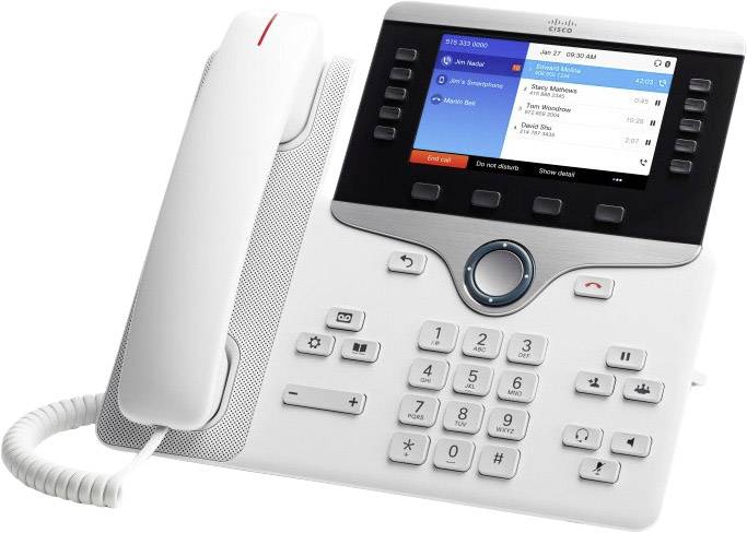 Cisco IP Phone 8851 - VoIP-Telefon - SIP, RTCP, RTP, SRTP, SDP