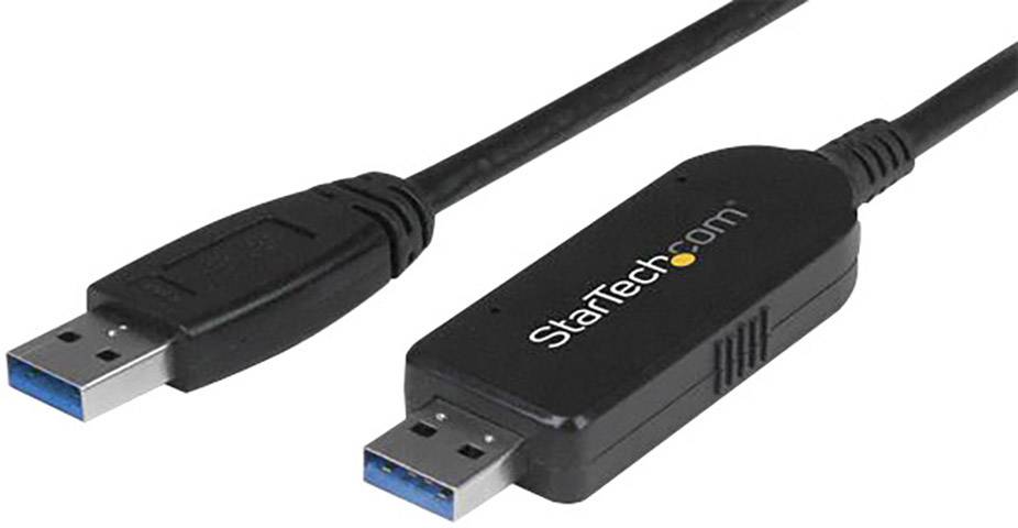 Zwei USB-Kabel mit Stecker, eines davon trägt das Logo 'StarTech.com'. Diese Kabel sind für Datenübertragung oder Verbindung geeignet.
