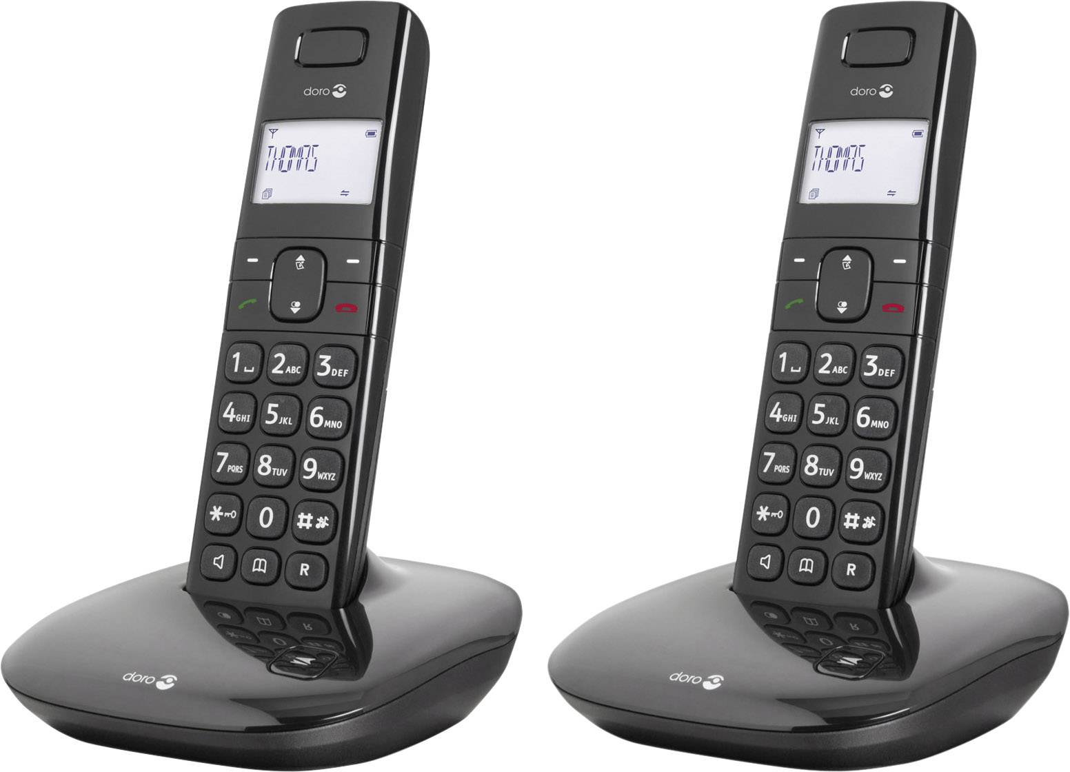doro Comfort 1010 Duo Schnurloses Seniorentelefon