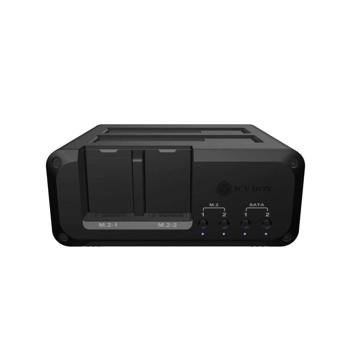 4-Bay Gehäuse für 2x M.2 NVMe und 2x...-1