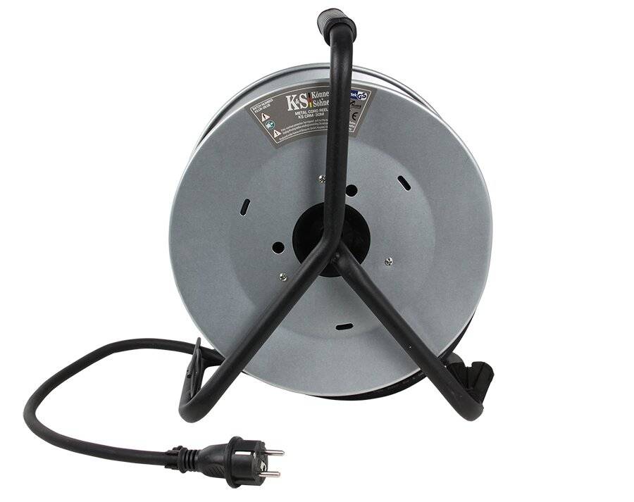 Könner & Söhnen Kabeltrommel KS CRM-30M, 30 m, 3x2,5 mm², 3600 W, IP44-2