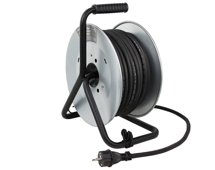Symbolbild für Könner & Söhnen Kabeltrommel KS CRM-30M, 30 m, 3x2,5 mm², 3600 W, IP44