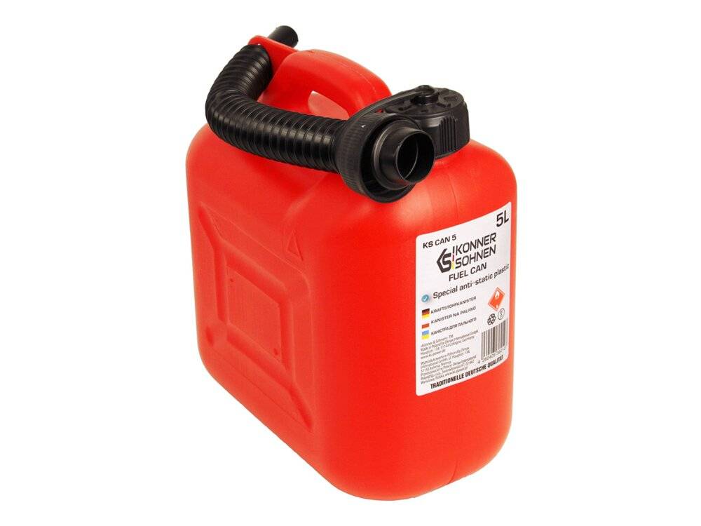 Könner & Söhnen Kraftstofftank KS CAN 5, 5 Liter, antistatischer Kunststoff-0