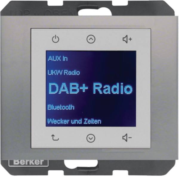 Berker Radio DAB+, K.x edelst. 29847004-0