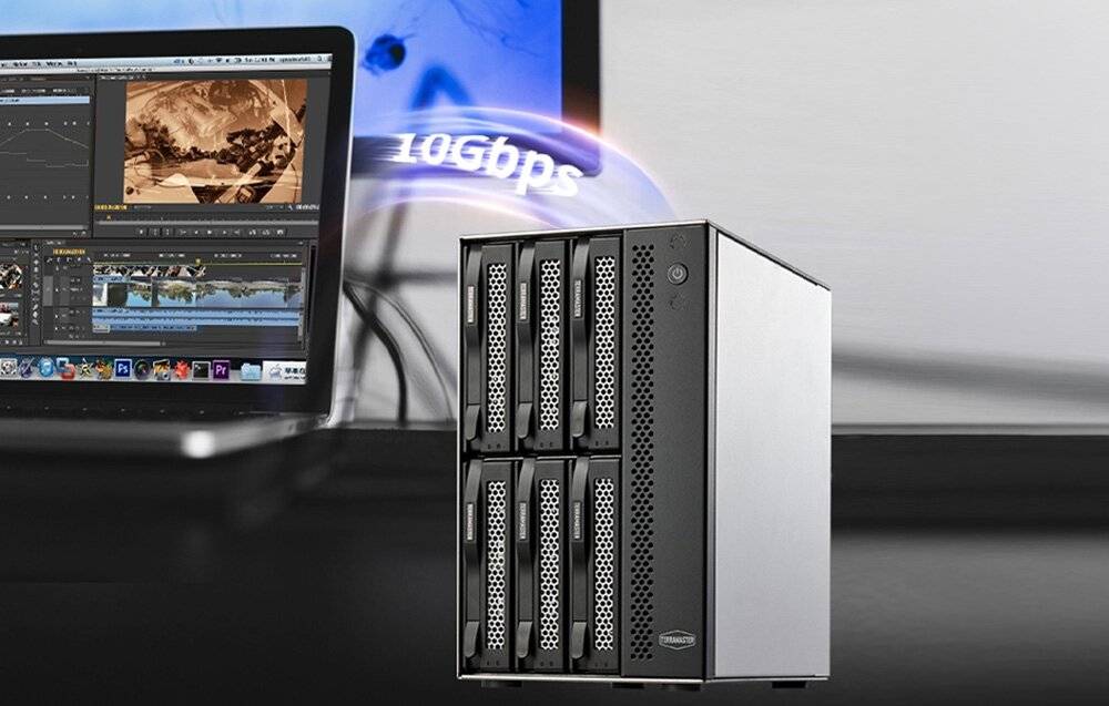 TerraMaster DAS 6-BAY USB3.2 SINGLE DISK - D6-320 NO RAID (D6-320)-5