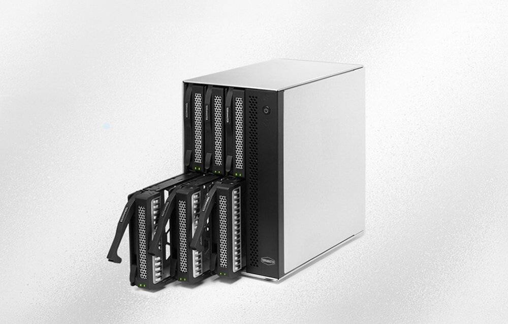 Symbolbild für TerraMaster DAS 6-BAY USB3.2 SINGLE DISK - D6-320 NO RAID (D6-320)