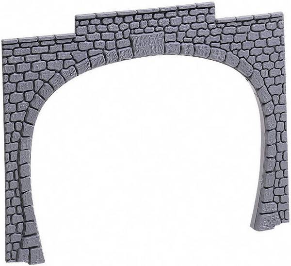 NOCH 34410  N Tunnel-Portal 2gleisig Kunststoffmodell
