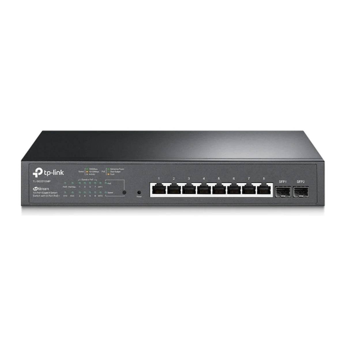 Omada SG2210MP 8-Port Gigabit PoE+ L2 Smart Switch 2xSFP-0