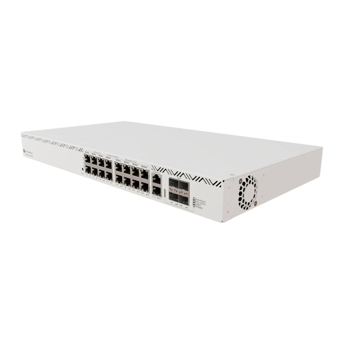 MikroTik CRS320-8P-8B-4S+RM - Switch - Smart - 17 x 10/100/1000 (PoE++)-0