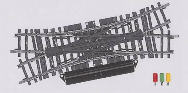 H0 Märklin K-Gleis (ohne Bettung) 2260 Kreuzungsweiche, doppelt 168.9 mm 1 St.