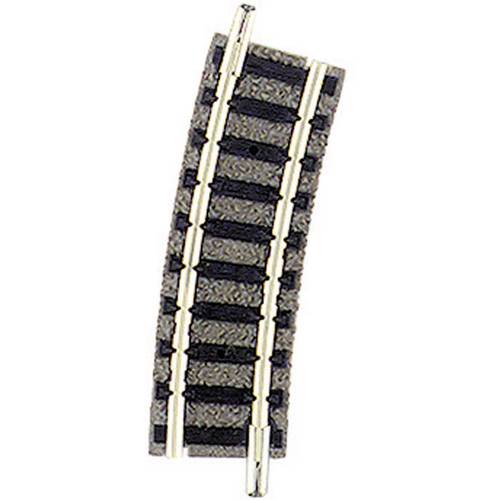 9122 N Fleischmann piccolo (mit Bettung) Gebogenes Gleis 15 ° 192 mm 1 St.