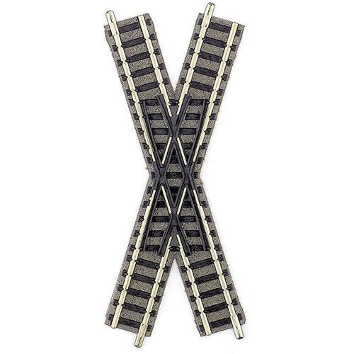 9161 N Fleischmann piccolo (mit Bettung) Kreuzung 115 mm 30 ° 1 St.