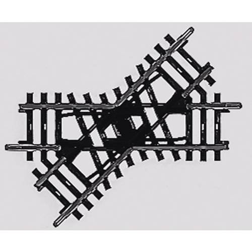 H0 Märklin K-Gleis (ohne Bettung) 2258 Kreuzung 90 mm 1 St.