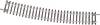 H0 RocoLine (ohne Bettung) 42427 Gebogenes Gleis 12 St.