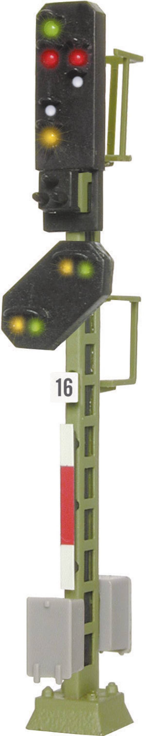 Viessmann Modelltechnik 4416 N Lichtsignal mit Vorsignal Ausfahrsignal Fertigmodell DB