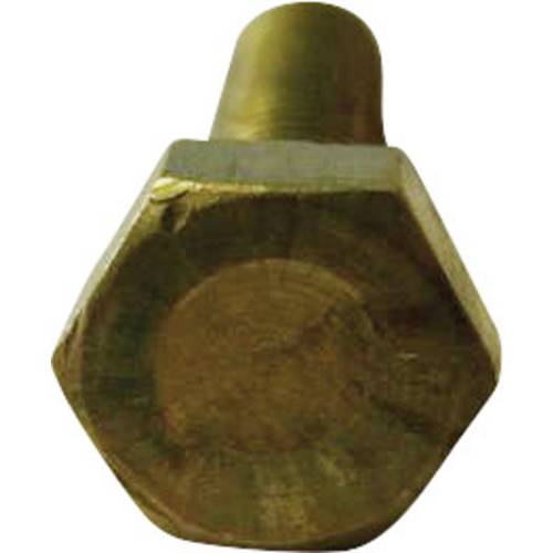 TOOLCRAFT 216291 Sechskantschraube M2 10 mm Außensechskant DIN 933 Messing 10 St.