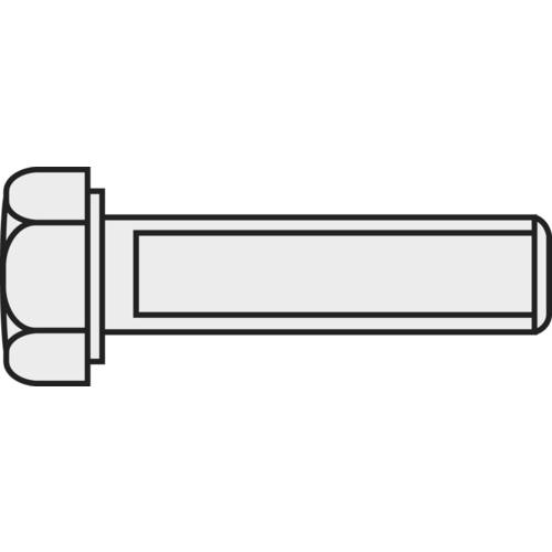 TOOLCRAFT 216372 Sechskantschraube M1.6 10 mm Außensechskant DIN 933 Messing 10 St.