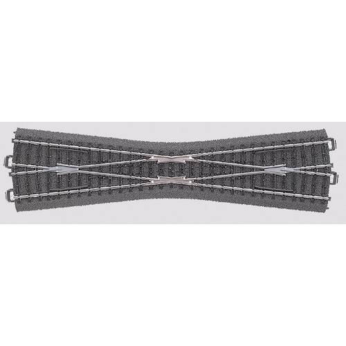 H0 Märklin C-Gleis (mit Bettung) 24740 Kreuzung, schlank 236.1 mm 1 St.