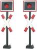Viessmann Modelltechnik 5058 H0 2er Set Andreaskreuze Fertigmodell