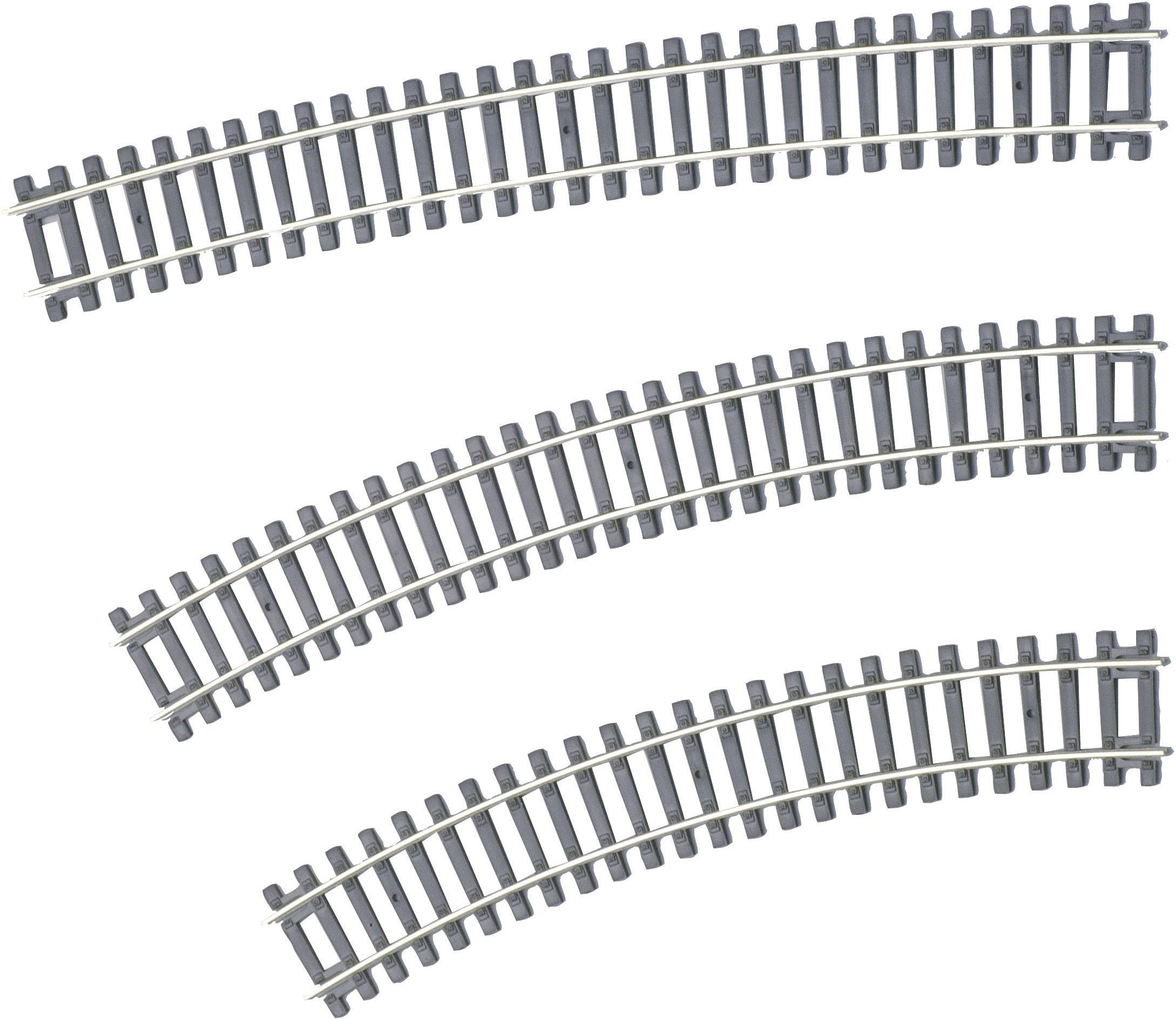 Trix H0 C-Gleis 62224 - Gebogenes Gleis 6 Stück Für Modelleisenbahn