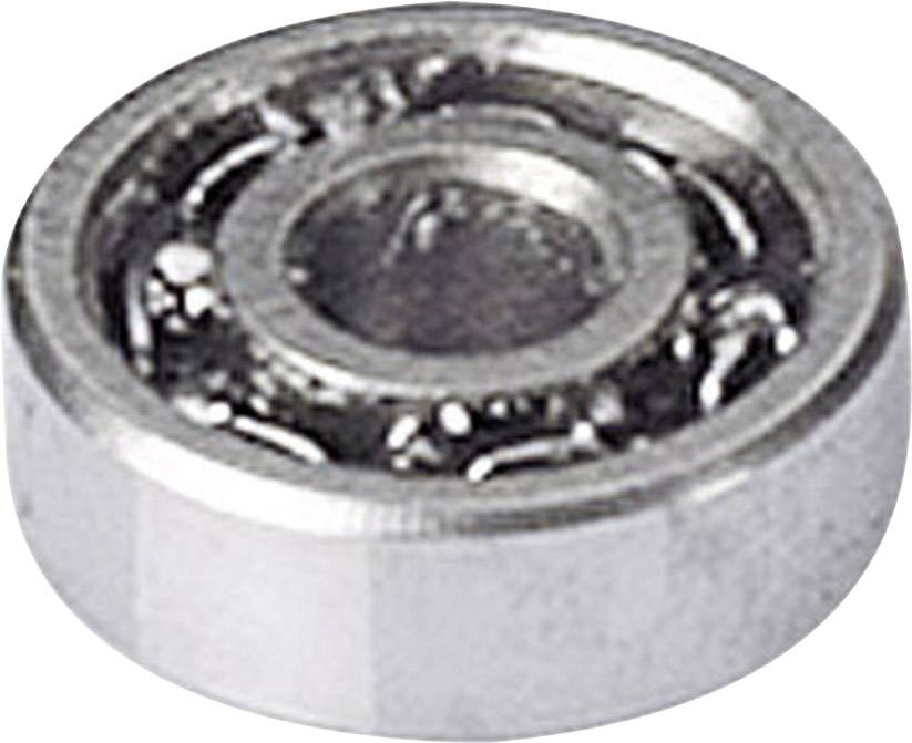 Ein kleines Kugellager aus Metall, das zur Verringerung der Reibung in mechanischen Systemen eingesetzt wird.