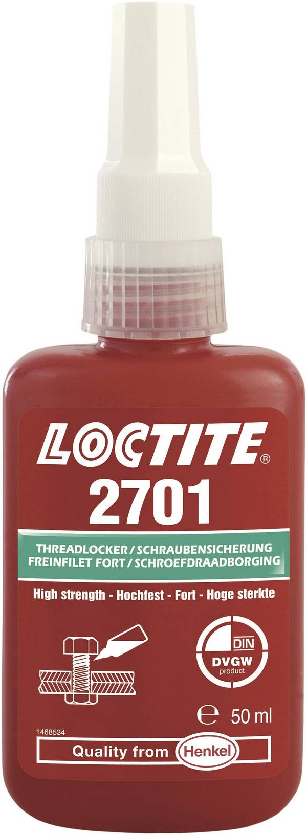 LOCTITE® 2701 135281 Schraubensicherung Festigkeit: hoch 50 ml