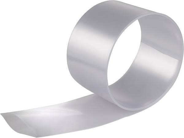 DSG Canusa 1516002010 Akkuschrumpfschlauch ohne Kleber Transparent 38 mm 19 mm Schrumpfrate:2:1 Meterware