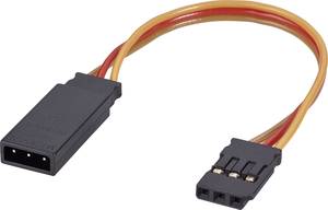 2x Adapter Kabel Empfänger JR Graupner//Futaba /> Multiplex Buchsen Servokabel NEU