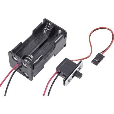 Modelcraft  Modellbau Batteriebox mit Schalter Stecksystem: JR 