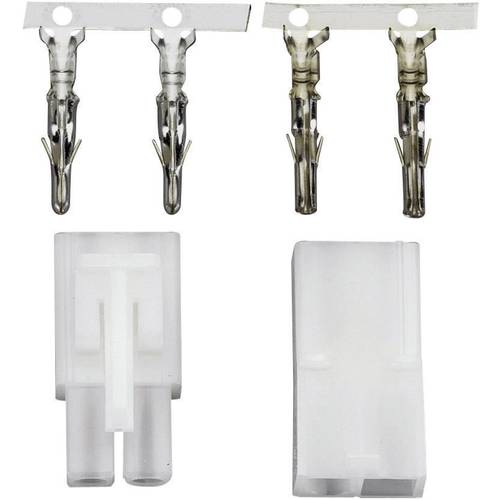 Modelcraft 223979 Akku Stecker, Akku Buchse Tamiya 1 Paar