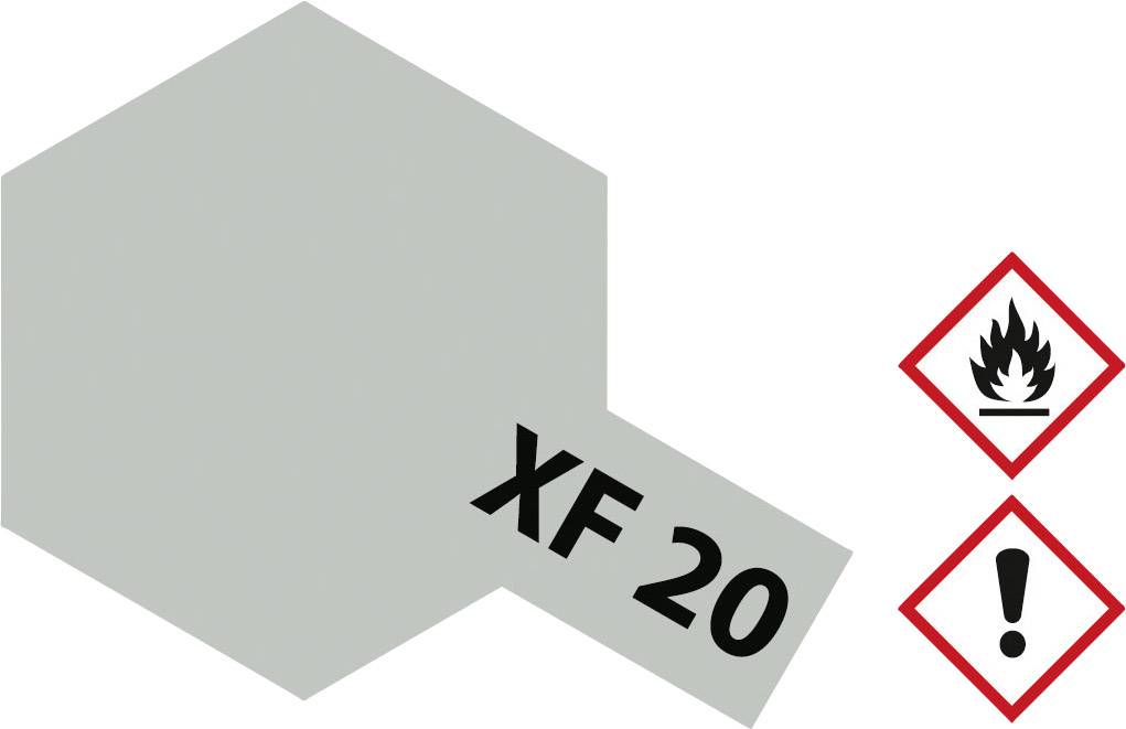Tamiya Acrylfarbe Mittel-Grau (matt) XF-20 Glasbehälter 23 ml