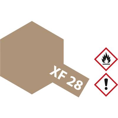 Tamiya Acrylfarbe Kupfer dunkel (matt) XF-28 Glasbehälter 23 ml